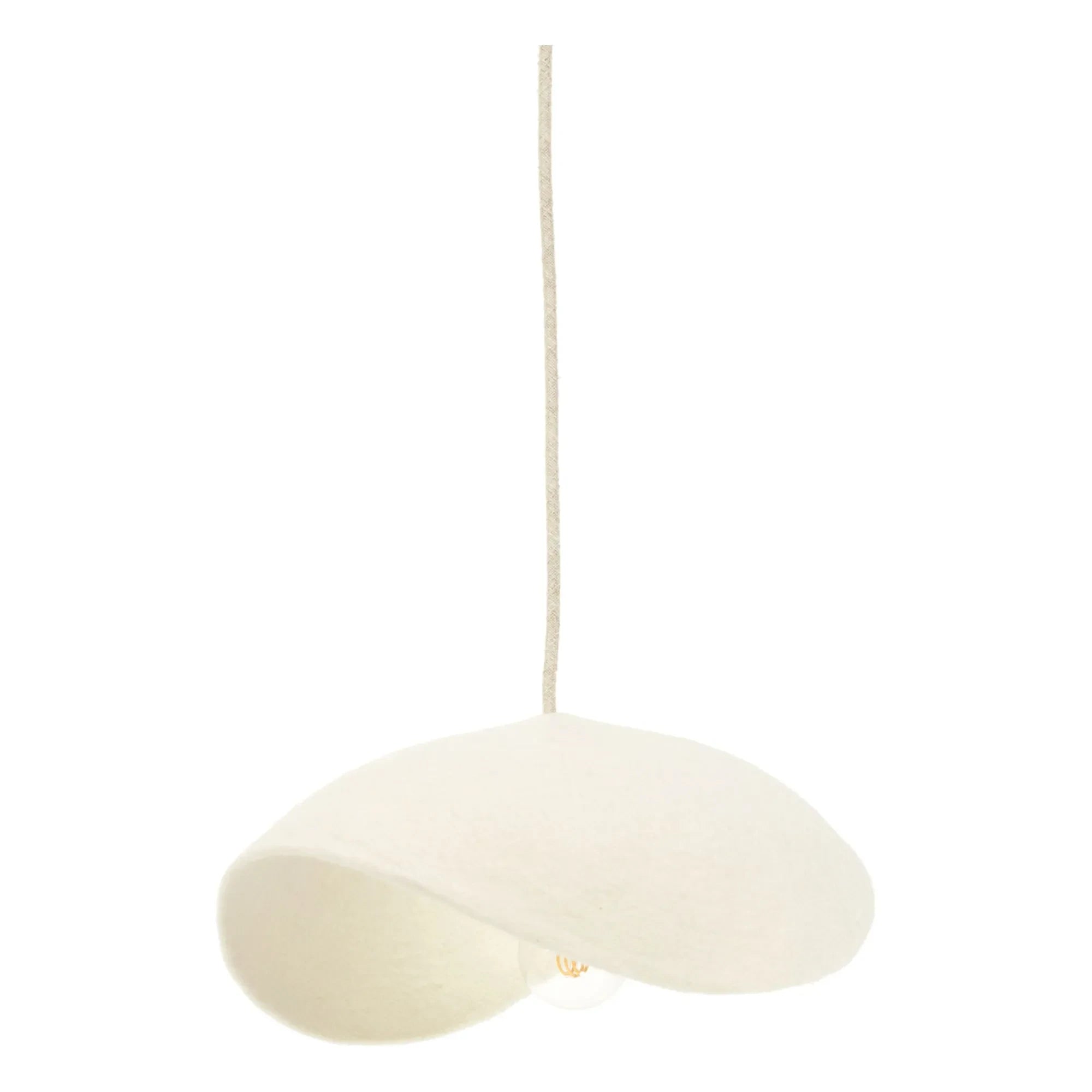 Muskhane – Lampenschirm aus Stoff | Beige