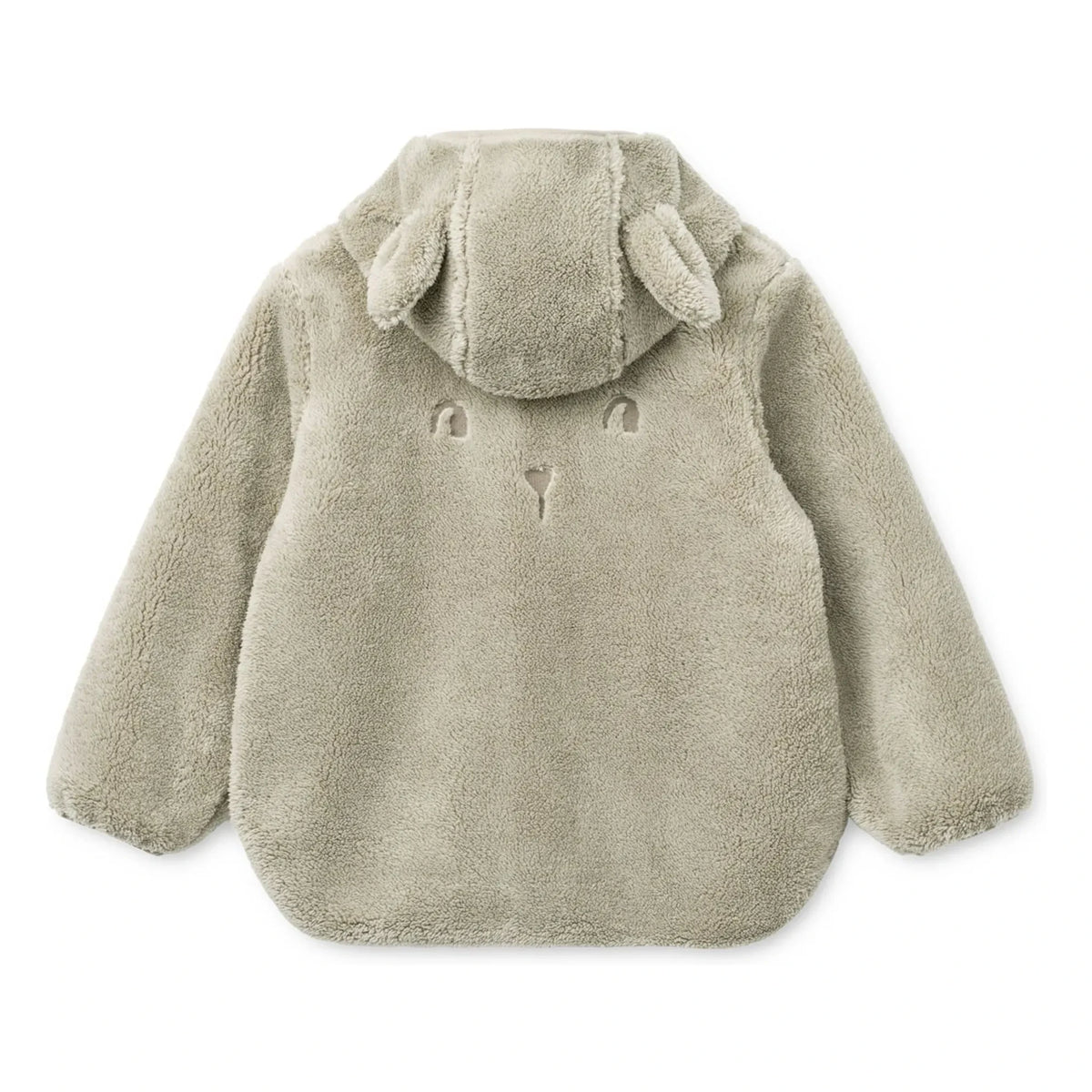 Liewood - Mina Kaninchenfell-Mantel aus recycelten Fasern | Beige