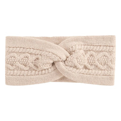 Louise Misha - Sidony Haarband aus Wolle | Creme