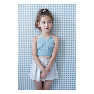 Soor Ploom - Kurze Shorts mit Blumenmuster | Weiß
