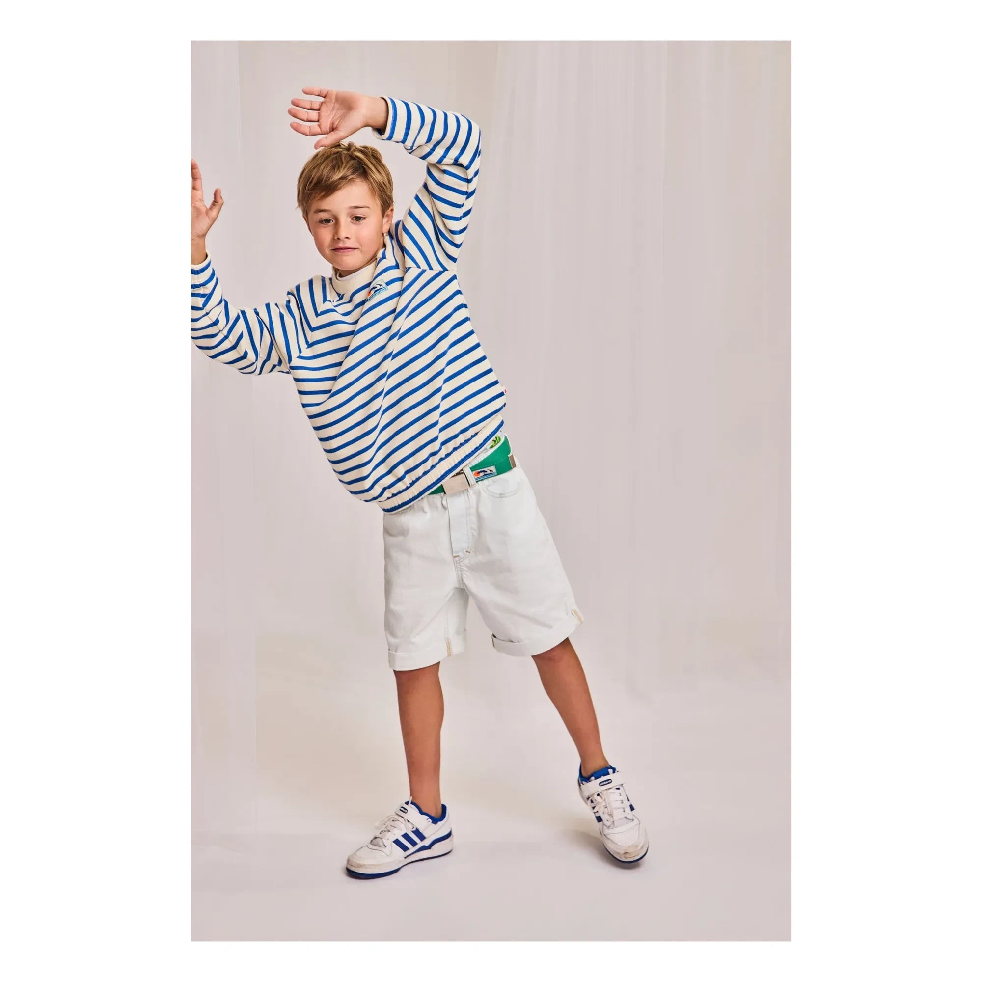 AO76 - Adamo Jeansshorts | Weiß