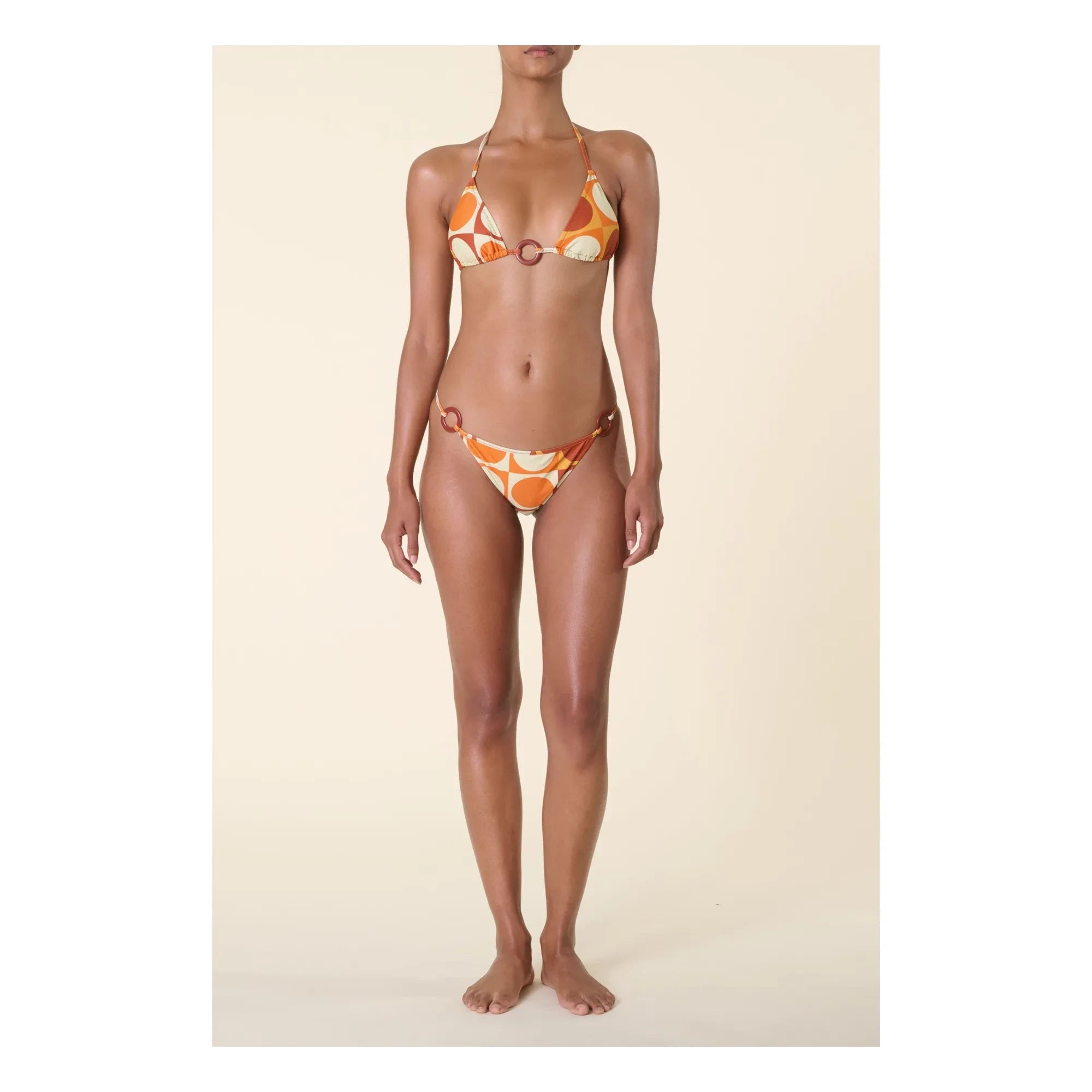 Casa Rosa - Camilla Bikinioberteil | Orange
