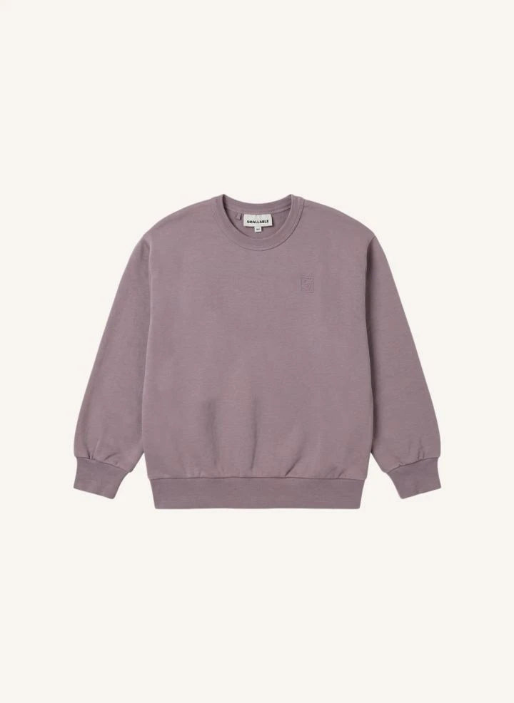 Smallable Kid - Arlo Organische Baumwolle Sweatshirt | Aubergine