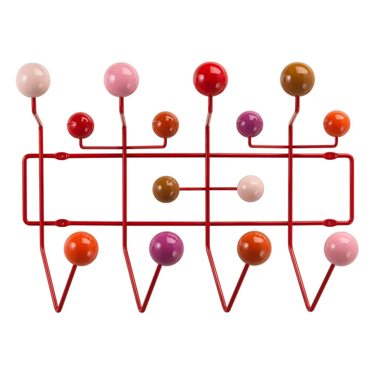 Vitra - Hang it all Garderobe | Rot