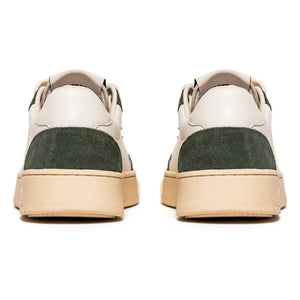 Bob Wolf - Legacy '76 Leder- und Wildleder-Sneaker | Dunkelgrün