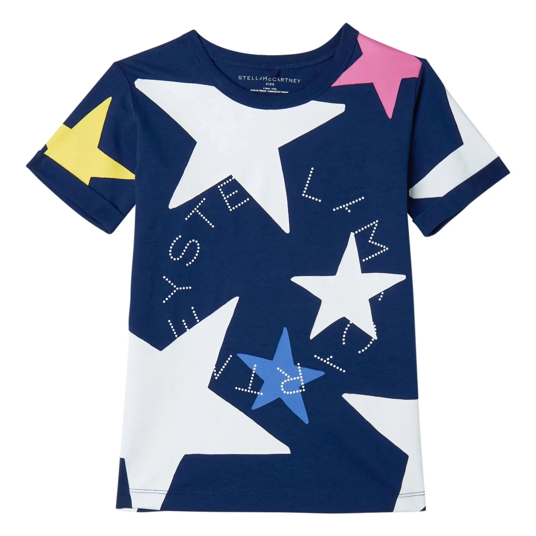 Stella McCartney Kids – Stella Etoiles T-Shirt | Marine