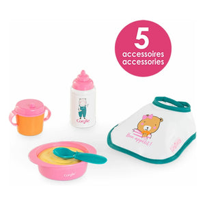 Corolle - Kleine Babypuppen-Essbox 30 cm | Rosa