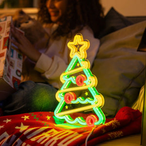 Legami - Weihnachtsbaum Weihnachts LED Neon Zeichen - Es ist ein Zeichen