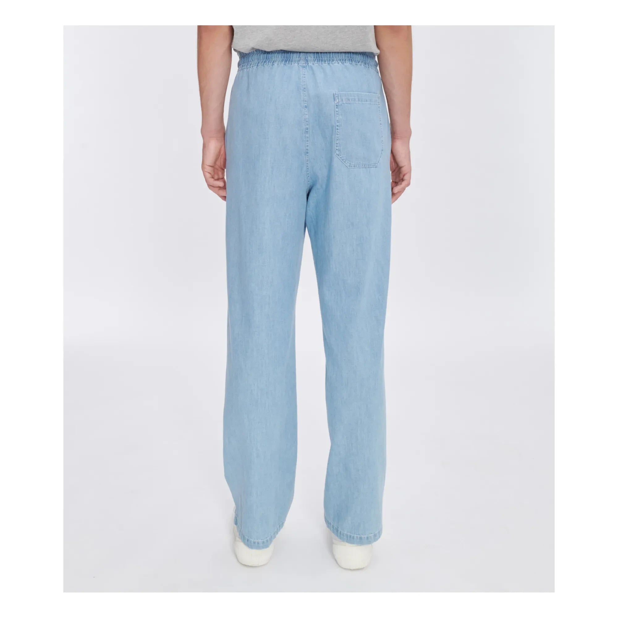 A.P.C. – Vincent Hose aus Bio-Baumwolle | Helles Denim