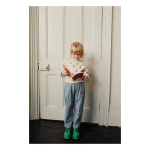 Emile et Ida - Sweatshirt mit Blumenmuster aus Bio-Baumwolle | Ecru