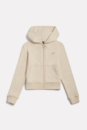 Çocuklar için pamuklu kapüşonlu New Balance sweatshirt