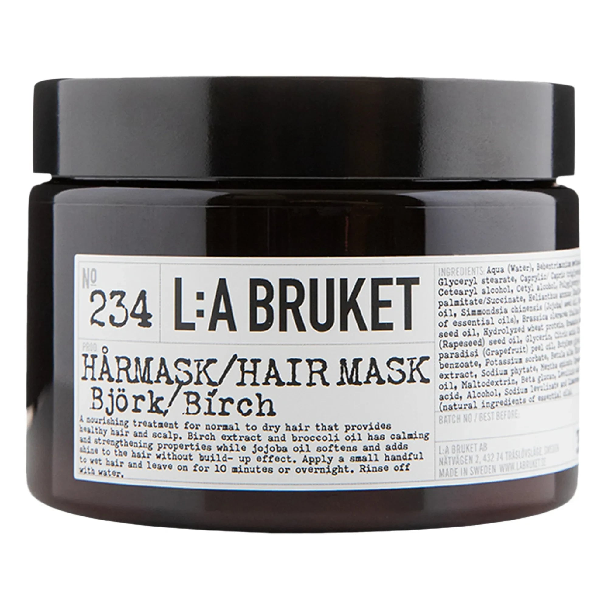 L:A BRUKET - 234 Haarmaske Birke 350 g