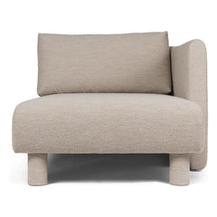 Ferm Living - Sofa Dase Bouclé Chaiselongue rechts | Beige