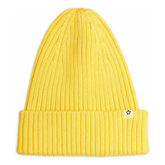 Mini Rodini - Bio-Baumwoll-Strickmütze | Gelb
