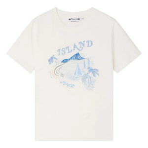Bonpoint - Thibald Bio-Baumwoll-T-Shirt | Ecru