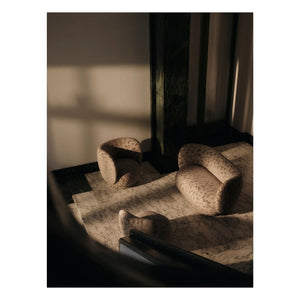 Ferm Living - Rico Piccolo Cilla Sessel | Taupe Braun