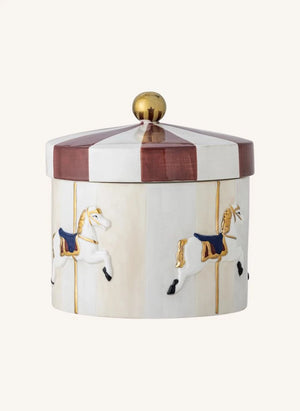 Bloomingville Mini - Aufbewahrungsbox Karussell | Beige