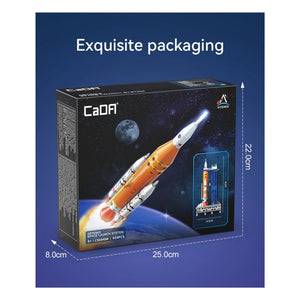 Cada - NASA Artemis SLS Rakete Bausatz - 659 Teile