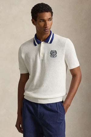 Polo Ralph Lauren kısa kollu erkek pamuklu pulover Wimbledon