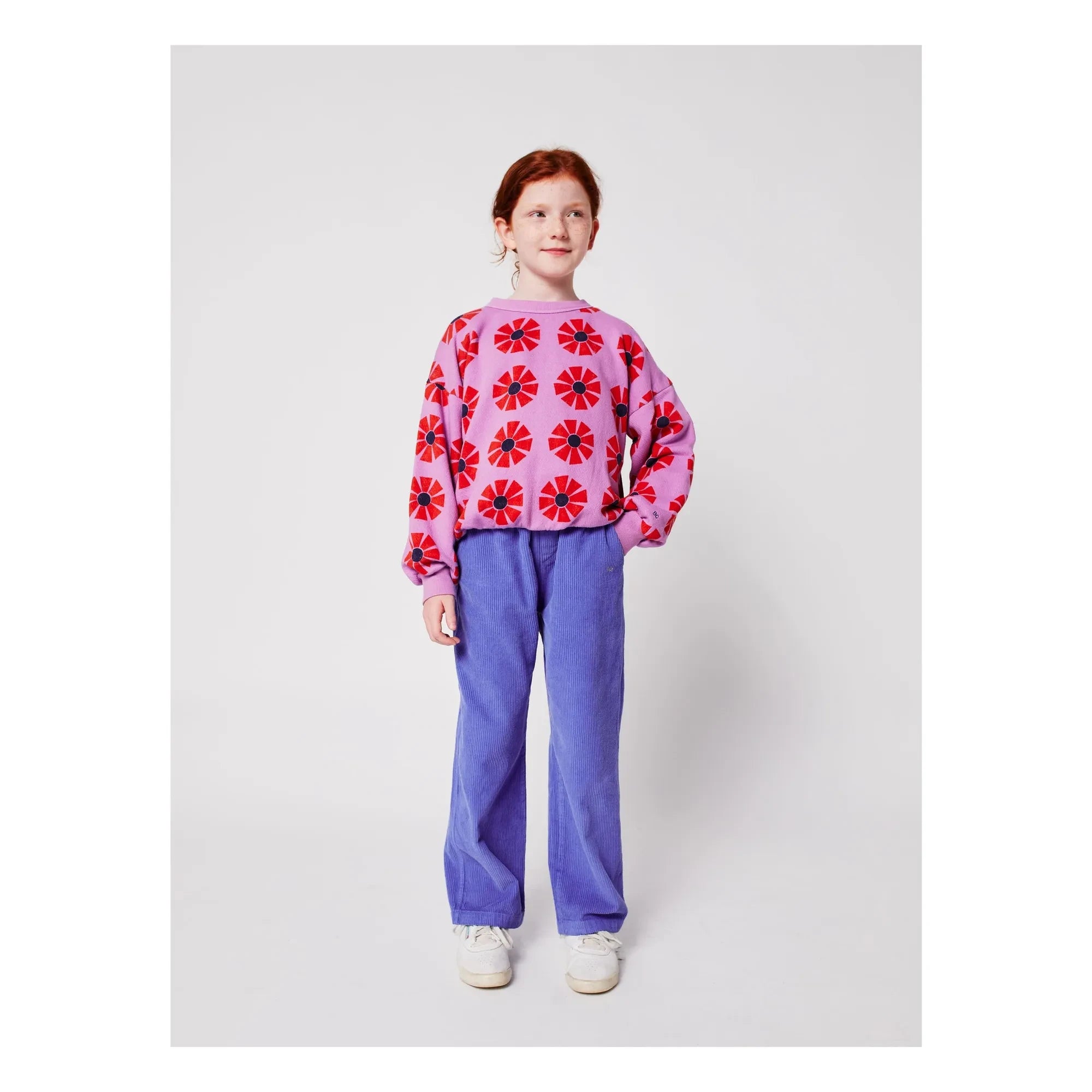 Bobo Choses - Kaleidoscope Bio-Baumwoll-Sweatshirt | Lila