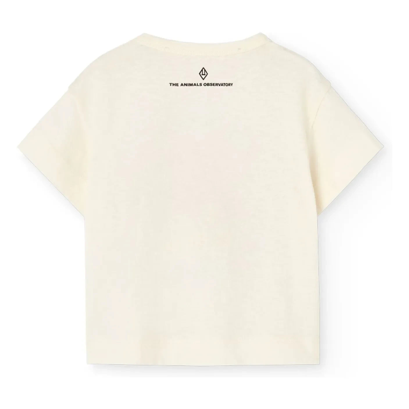 The Animals Observatory - Pangolin T-Shirt Chick Bio-Baumwolle | Weiß