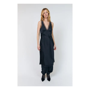 Lollys Laundry - Clari Kleid | Gewaschenes Schwarz