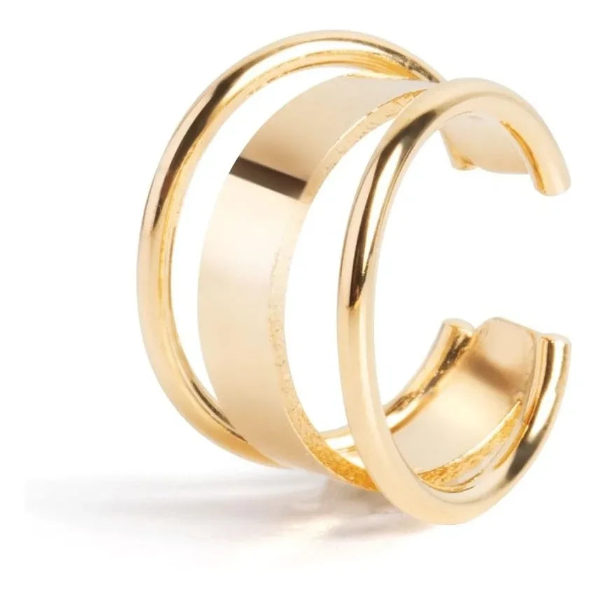 April Please - Earcuff Eugène | Gold