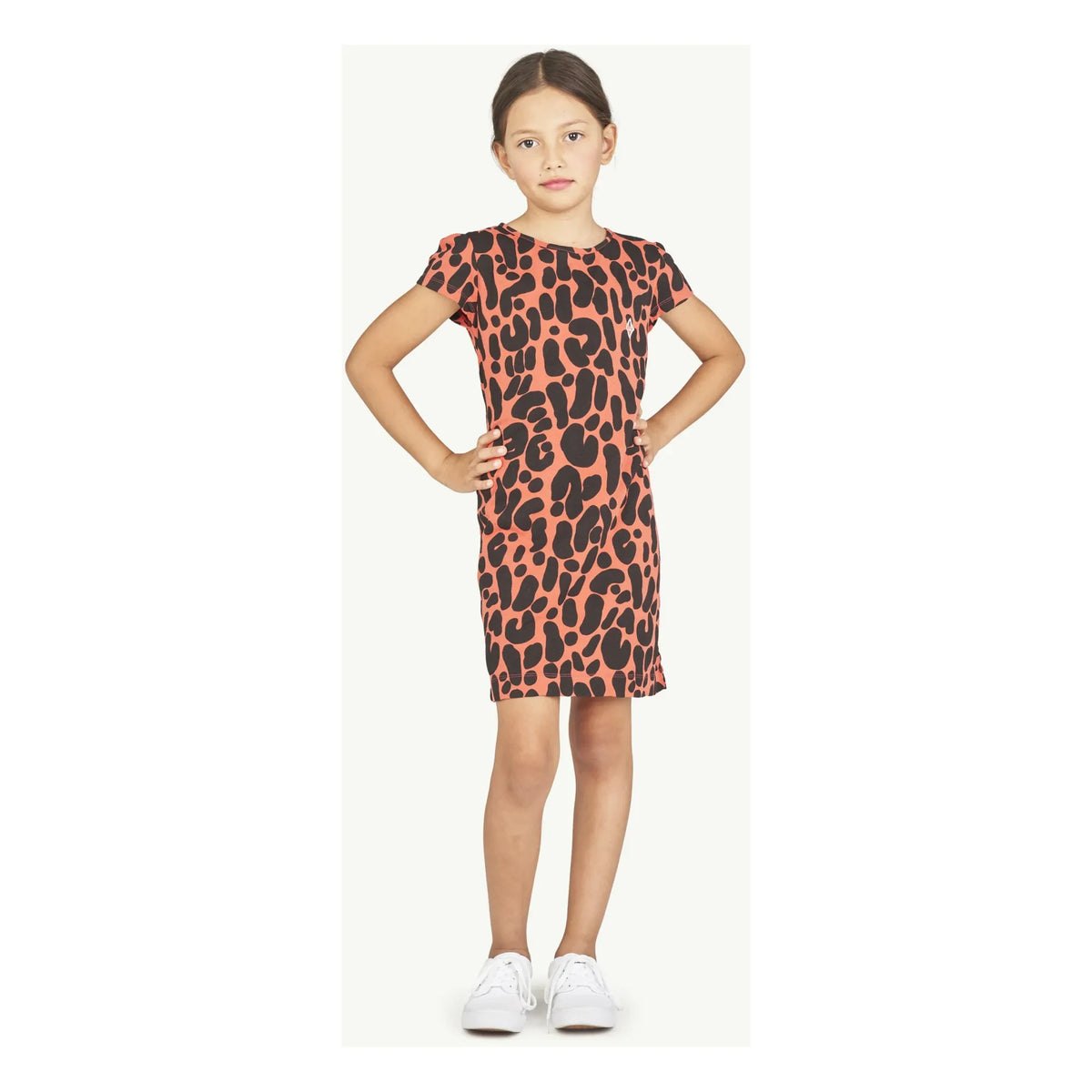 The Animals Observatory - Flamingo Jersey Kleid | Rot