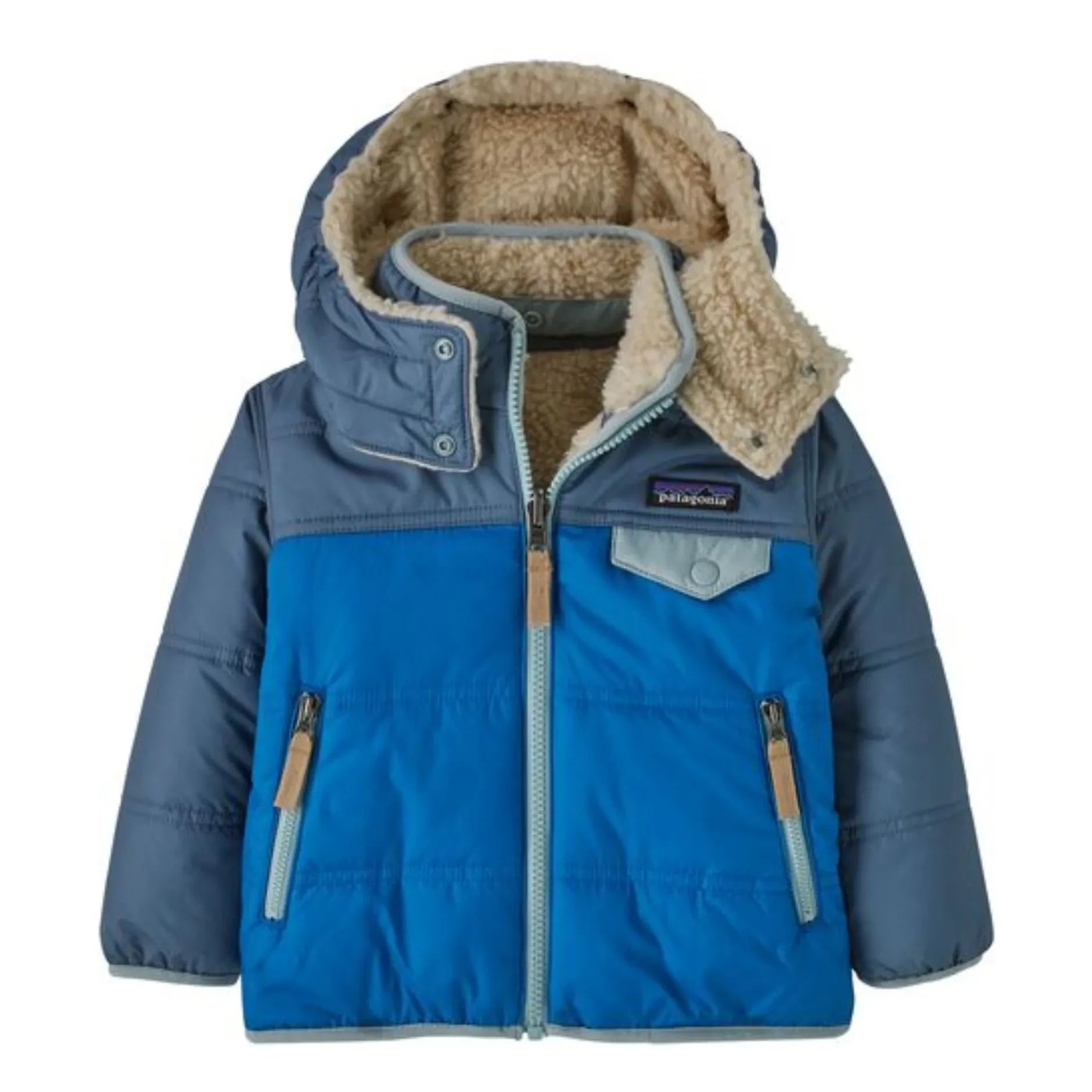 Patagonia - Tribbles Recycelte Faser Wendbare Daunenjacke | Indigo