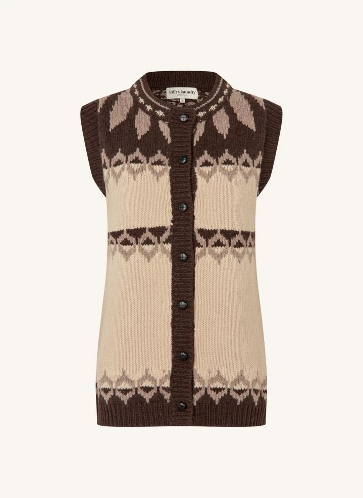 Lollys Laundry - Cleo Wollcardigan | Creme