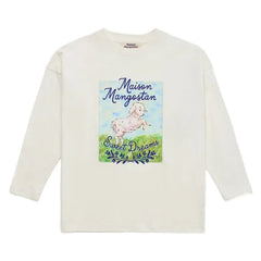 Maison Mangostan - Sweet Dreams Schaf T-Shirt | Elfenbein