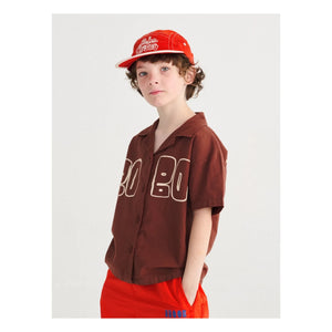 Bobo Choses - Bobo Bio-Baumwollhemd | Braun