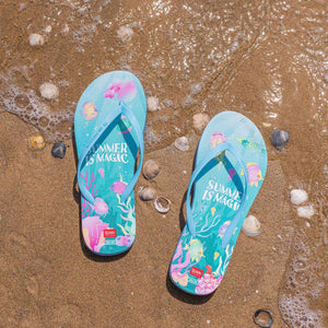 Legami - Größe 40/41 Slim Summer is Magic Flip Flops