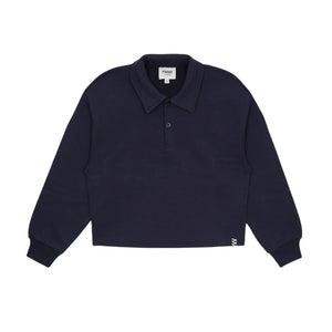 Finger in the nose - Brooklyn Balıkçı Yaka Sweatshirt | Mavi Siyah