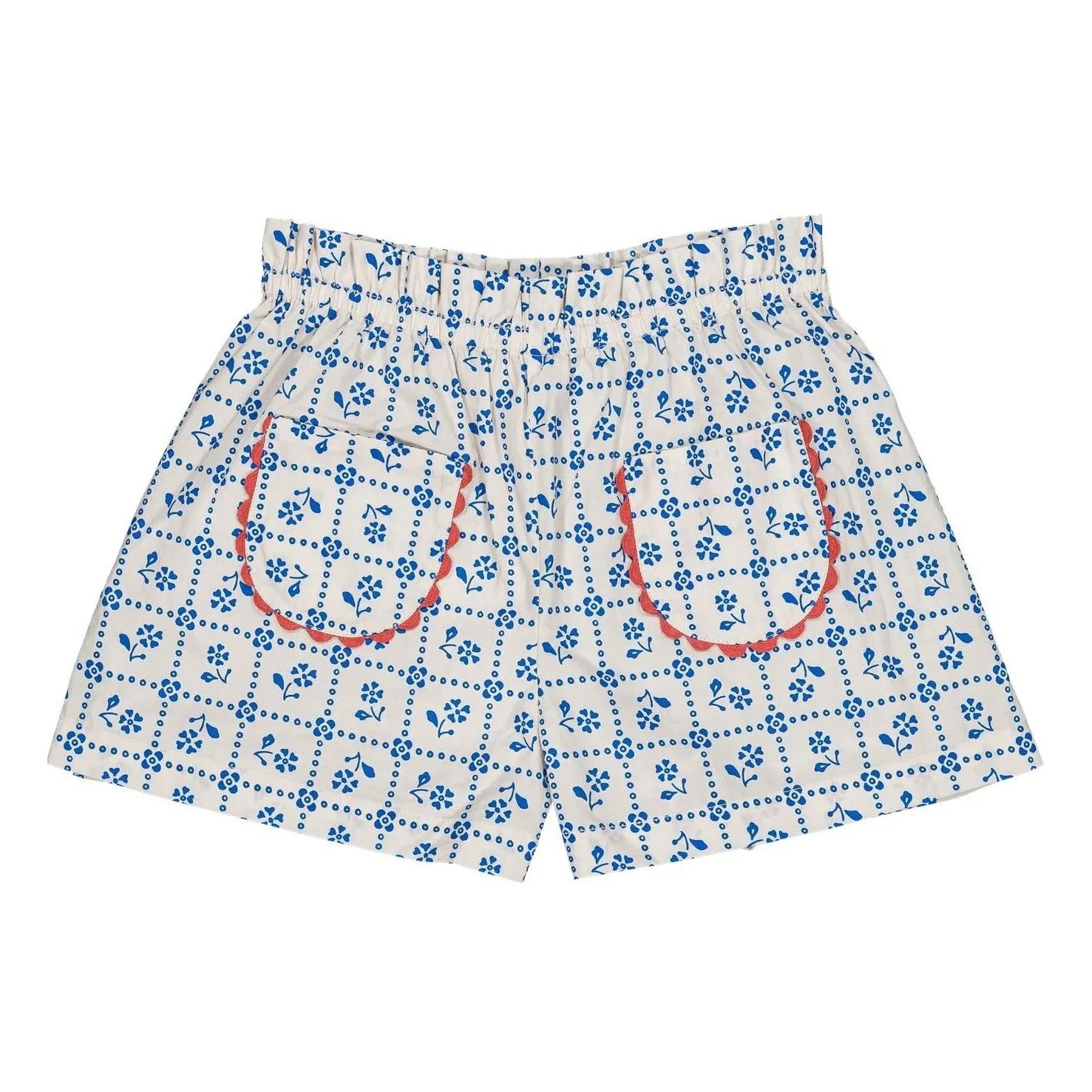 Hallo Simone - Dalhia-Shorts in erdiger Farbe | Weiß
