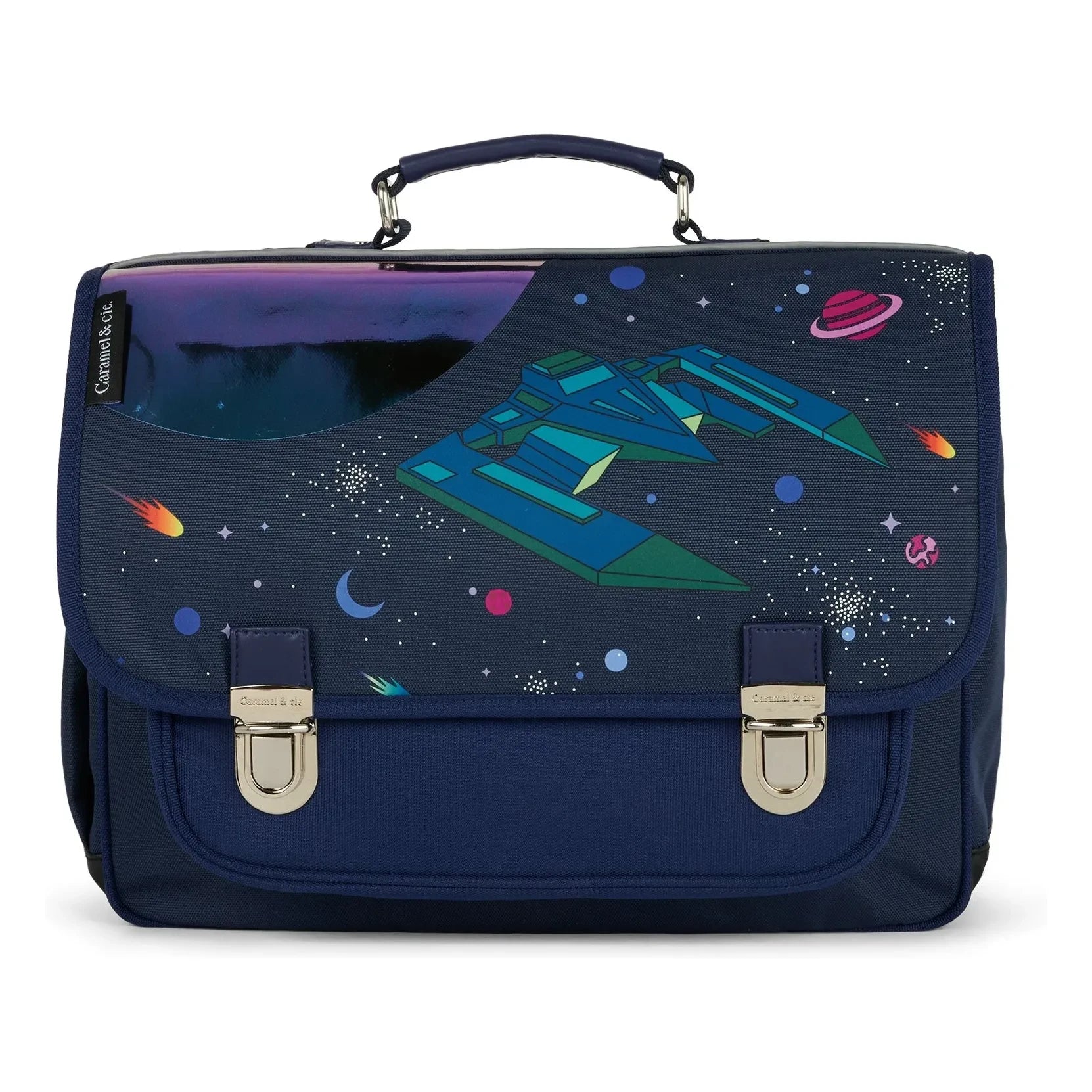 Caramel & Cie – Cosmic Expedition Umhängetasche | Dunkelblau
