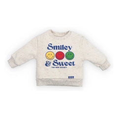 the new society - Sweat Smiley und Sweat Bébé | Cremeweiß