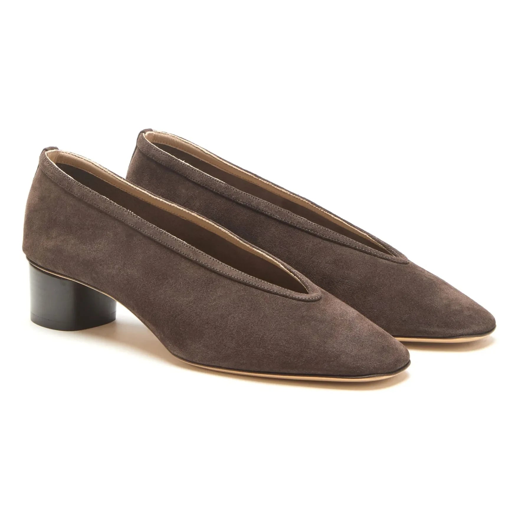 Le Monde Beryl - Luna Wildleder-Pumps | Braun