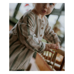 Fliink - Kurta Vira gestreiftes Leinen