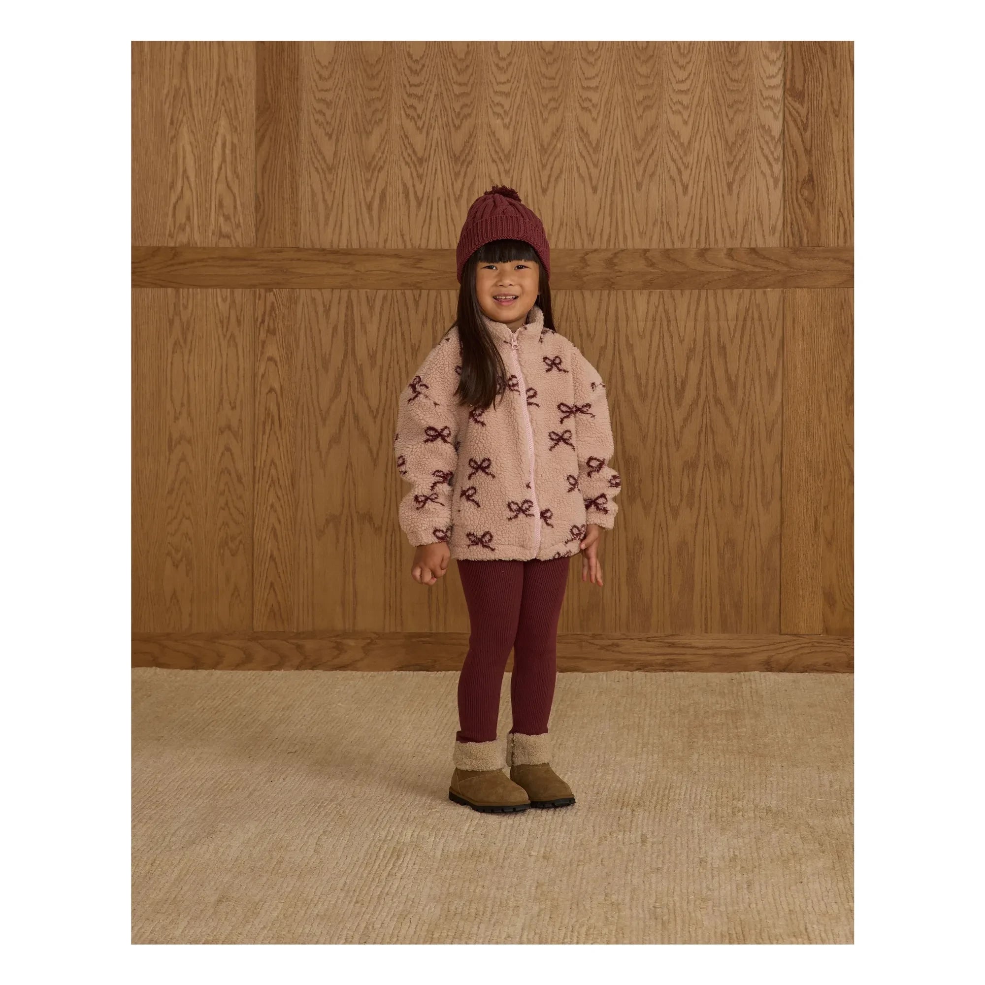 Rylee + Cru - Coco Sherpa Jacke | Rosa