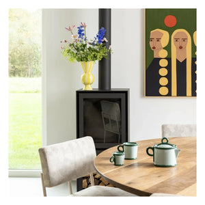&Klevering - Rechteckige Vase | Grün