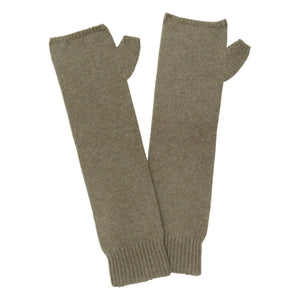 Kujten - Kaschmirhandschuhe Sotschi | Marmoriertes Khaki