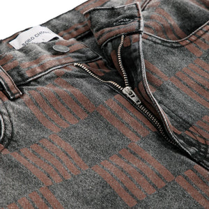 Bobo Choses - Mom Fit Jeans aus Bio-Baumwolle | dunkelgrauer Denim