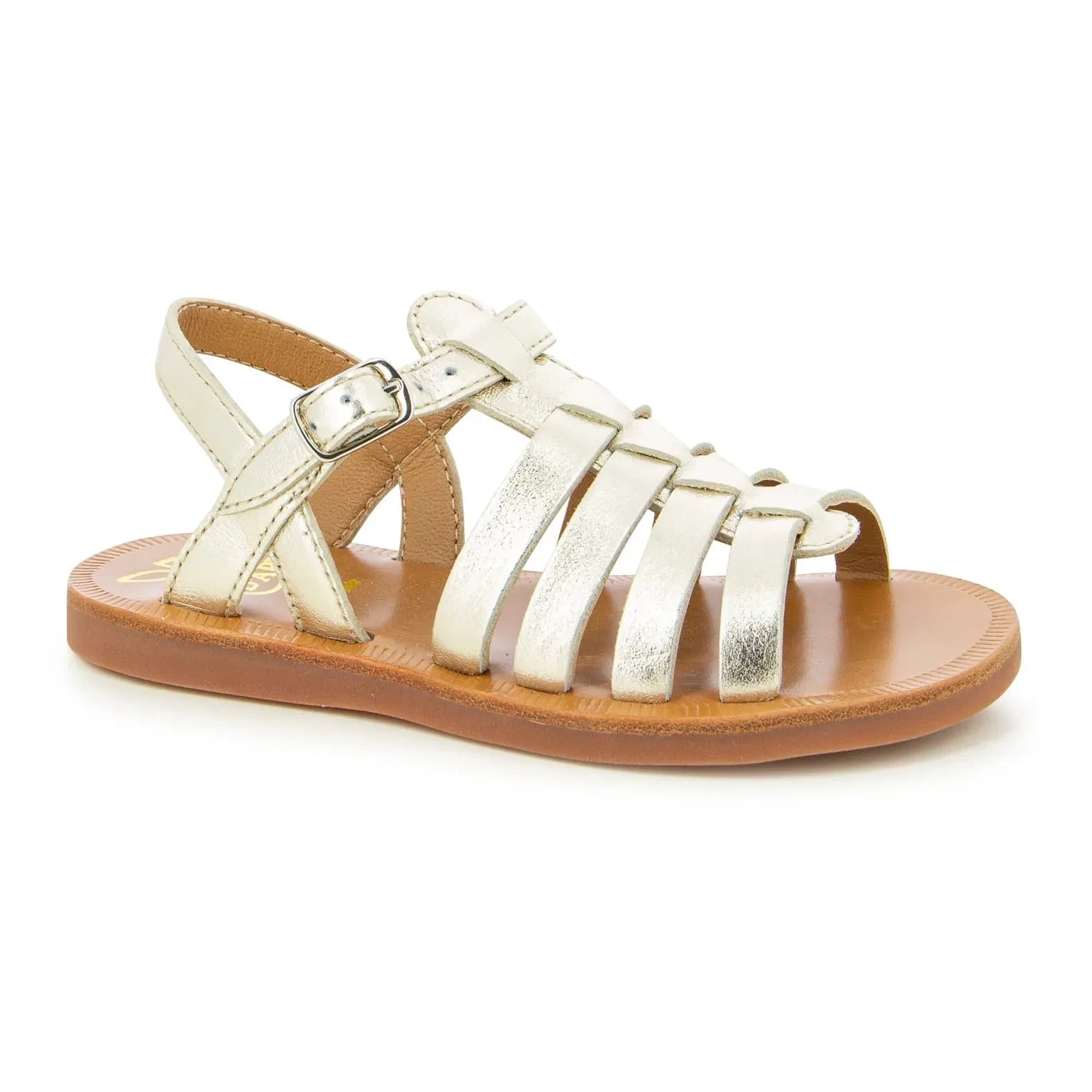 Pom d'Api - Plagette Spangensandalen | Gold