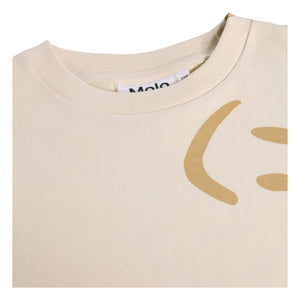 Molo - T-Shirt aus Bio-Baumwolle Riley Smiles | Beige