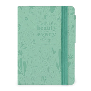Legami - Notizbuch mit Blanko-Seiten und monochromem Softcover - Botanischer Garten - Mein Notizbuch