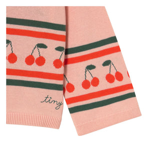 Tinycottons - Polo Kirsche gestrickt | Rosa