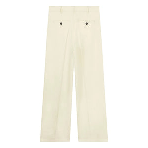 Pomandère – Hose aus Baumwolle und Leinen | Beige