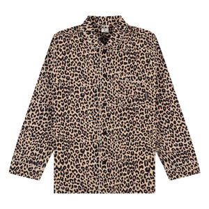 Pockies – Leoparden-Pyjamahemd | Beige