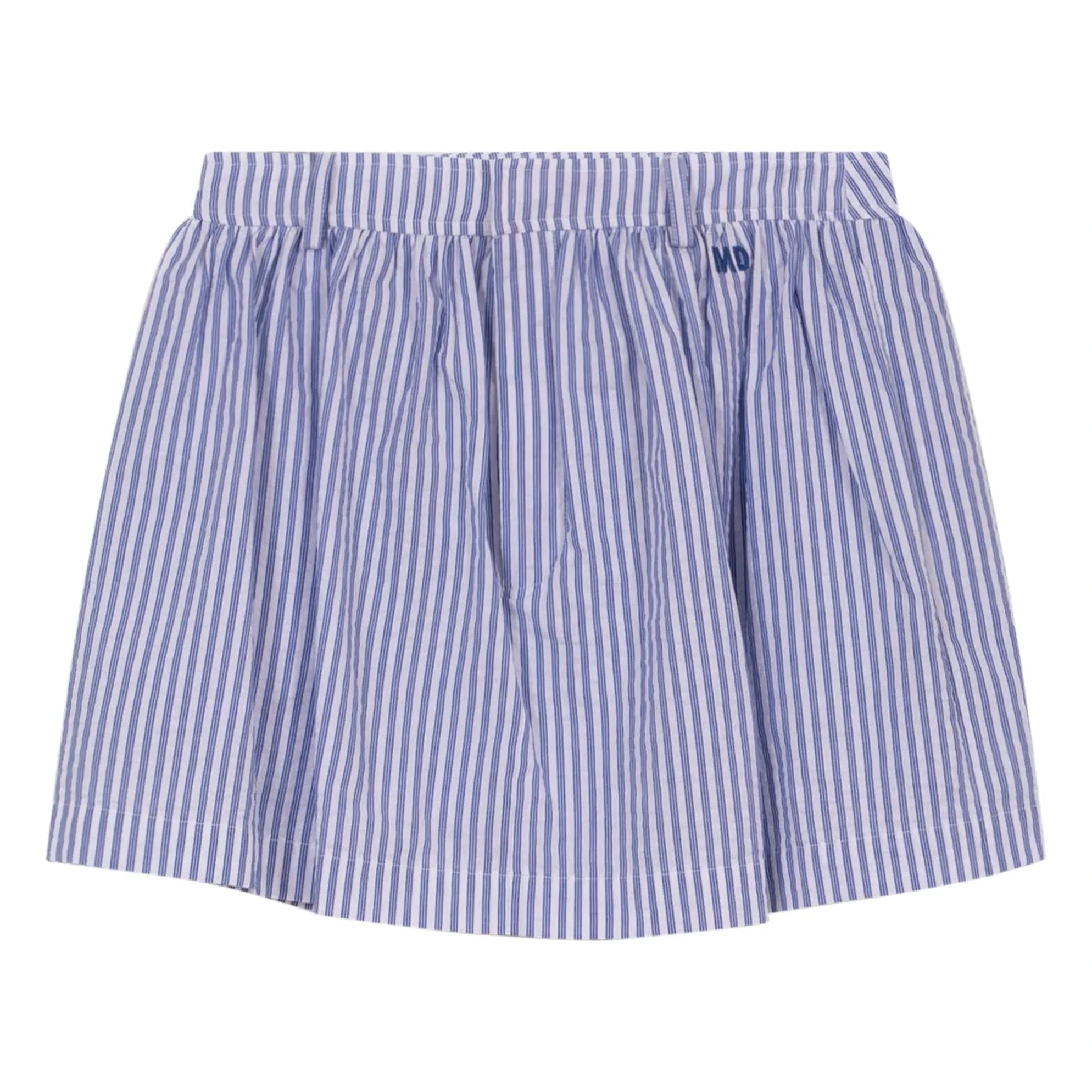 Indee - Gestreifte Vincennes Rockhose | Blau